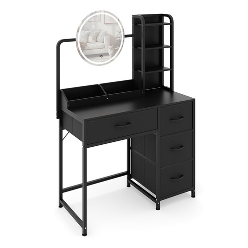 Makeup vanity desk with led - makeup,
