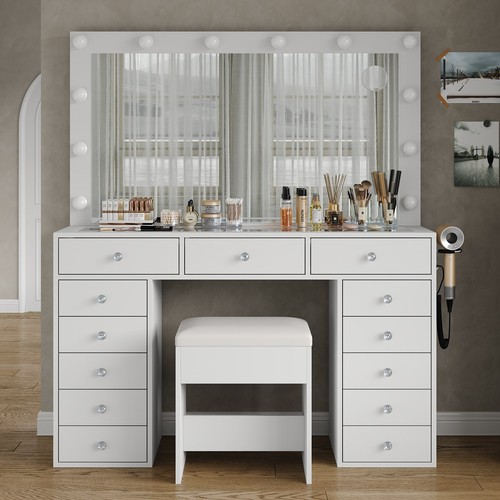 Makeup vanity with - makeup,